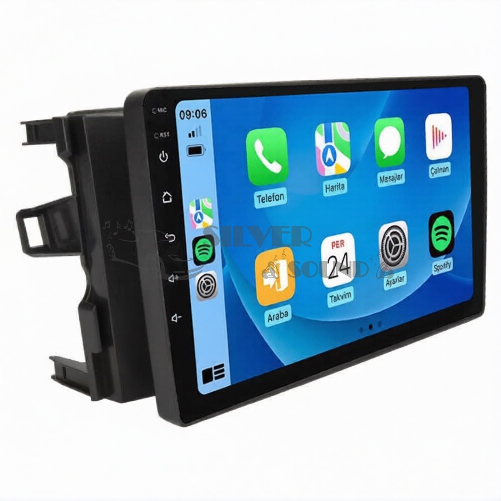 Toyota Auris 9 inç Carplay Androidauto Android Multimedya Sistemi