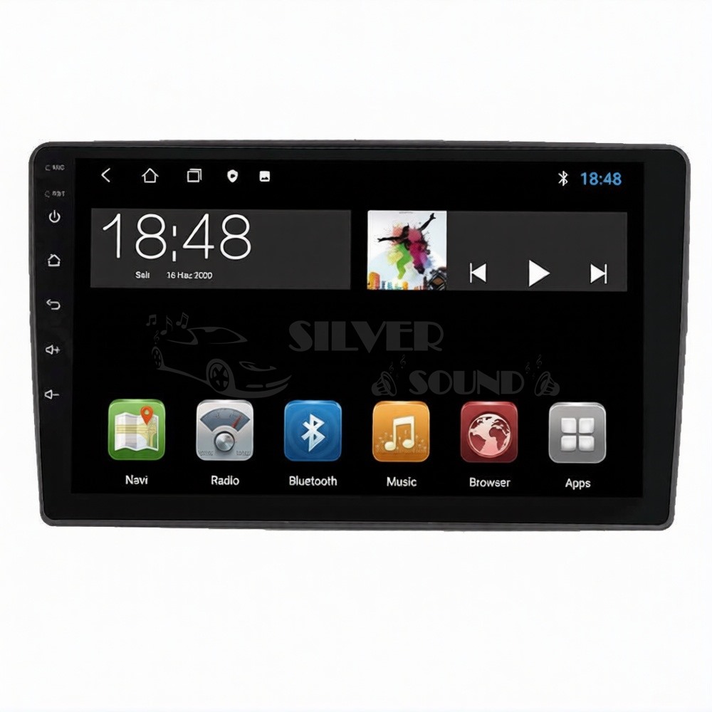 Fiat 500 9 İnç Android Navigasyon Multimedya Sistemi