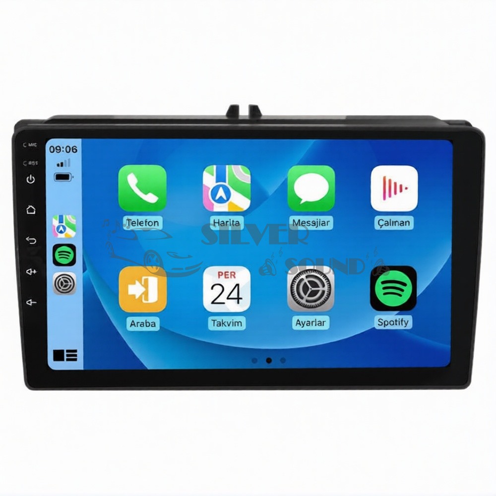 Volkswagen Seat Skoda 9 inç Carplay Androidauto Android Multimedya Sistemi