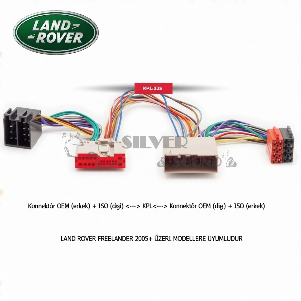 LAND ROVER Araca Özel Multimedya Soketi ve Canbus LAND-03