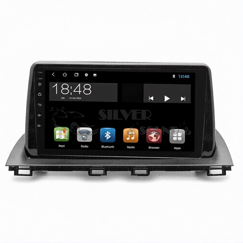 Mazda 3 9 İnç Android Navigasyon ve Multimedya Sistemi