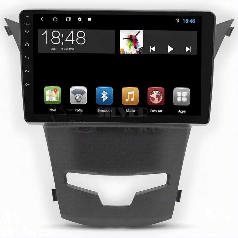 Ssangyong Korando 9 İnç Android Navigasyon Multimedya Sistemi