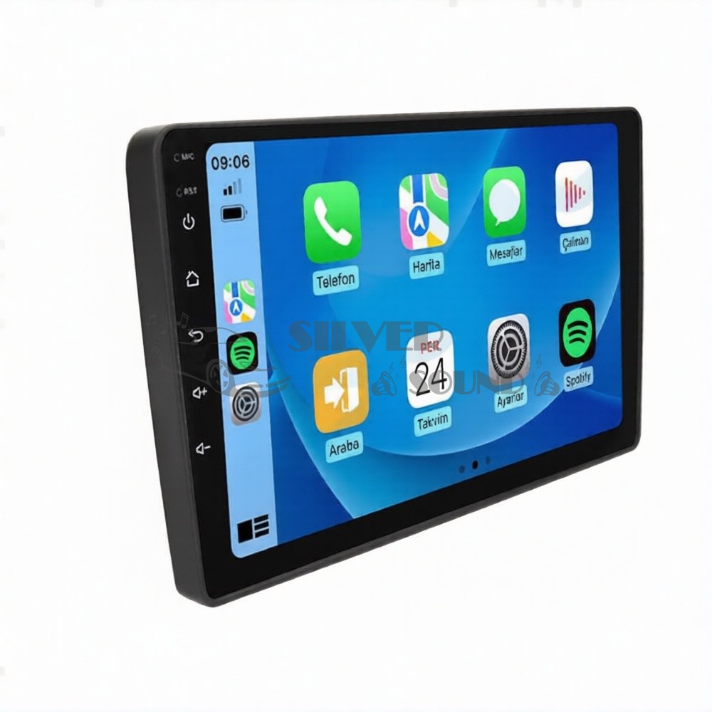 Renault Clio 10.1 inç Carplay Androidauto Android Multimedya Sistemi
