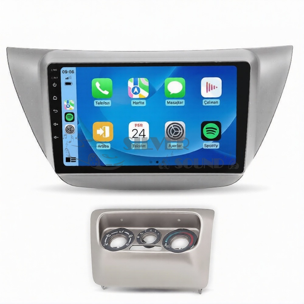 Mitsubishi Lancer 9 inç Carplay Androidauto Android Multimedya Sistemi