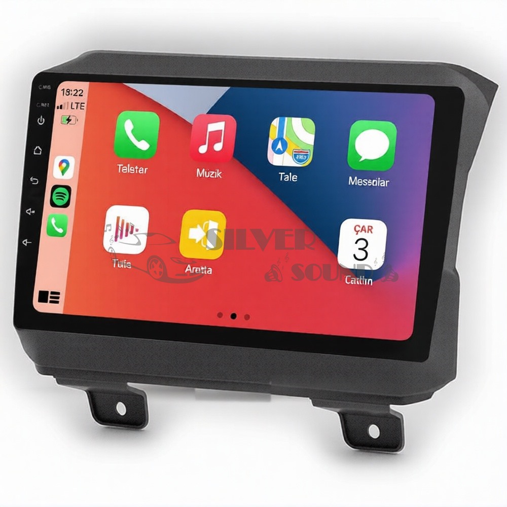 Jeep Wrangler 9 inç Carplay Androidauto Multimedya Sistemi