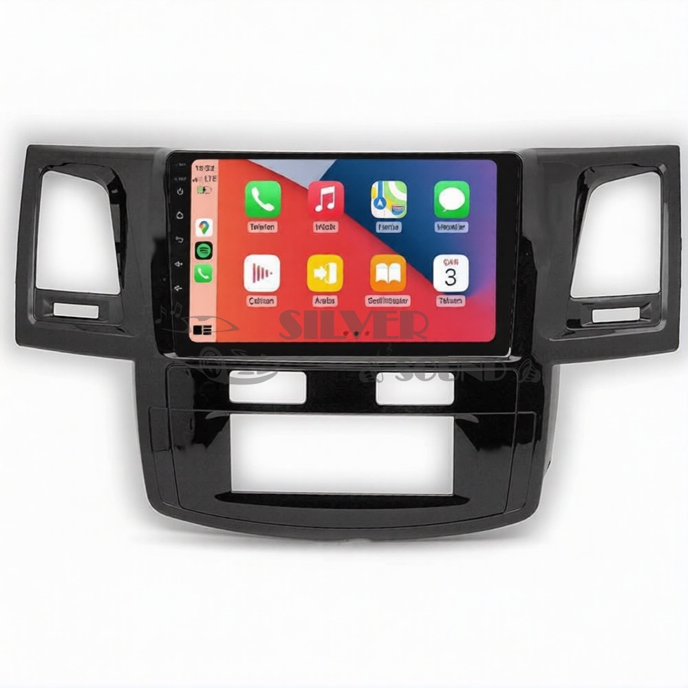 Toyota Hilux Fortuner Dijital Klima 9 inç Carplay Androidauto Multimedya Sistemi