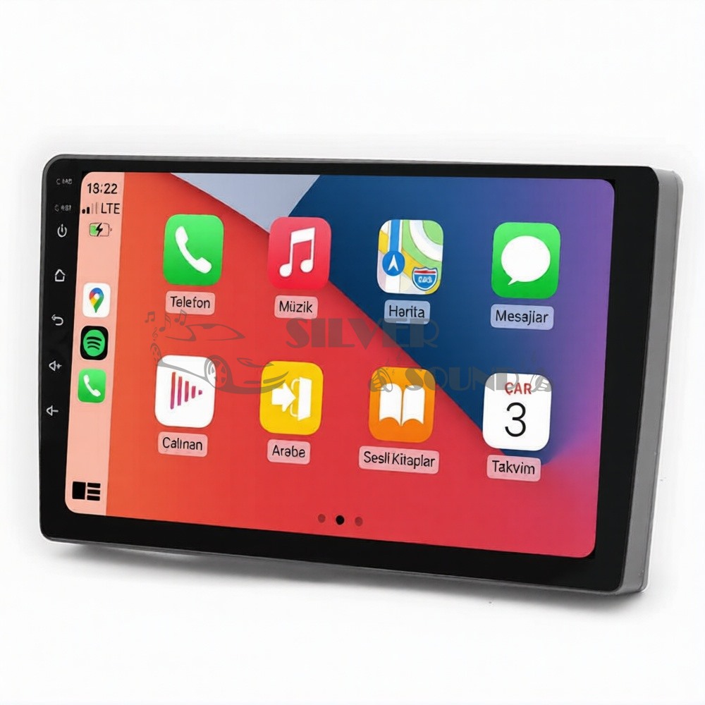 Citroen C2 C3 Berlingo Jumpy Fiat Scudo Peugeot 207 307 9 Carplay Androidauto Multimedya Sistemi