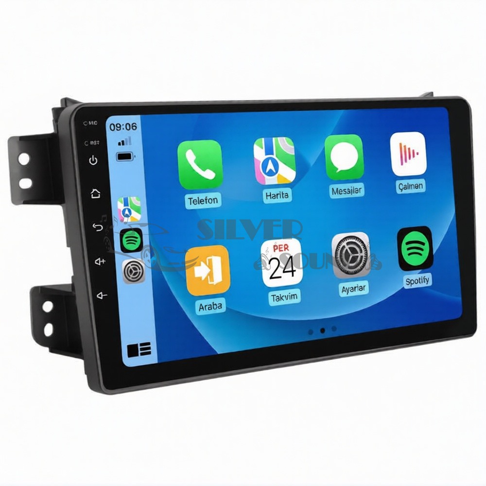 Suzuki Splash 9 inç Carplay Androidauto Android Multimedya Sistemi
