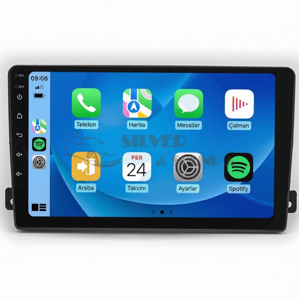 Ford Focus Mondeo S-Max C-Max Galaxy Kuga 9 inç Carplay Androidauto Android Multimedya Sistemi