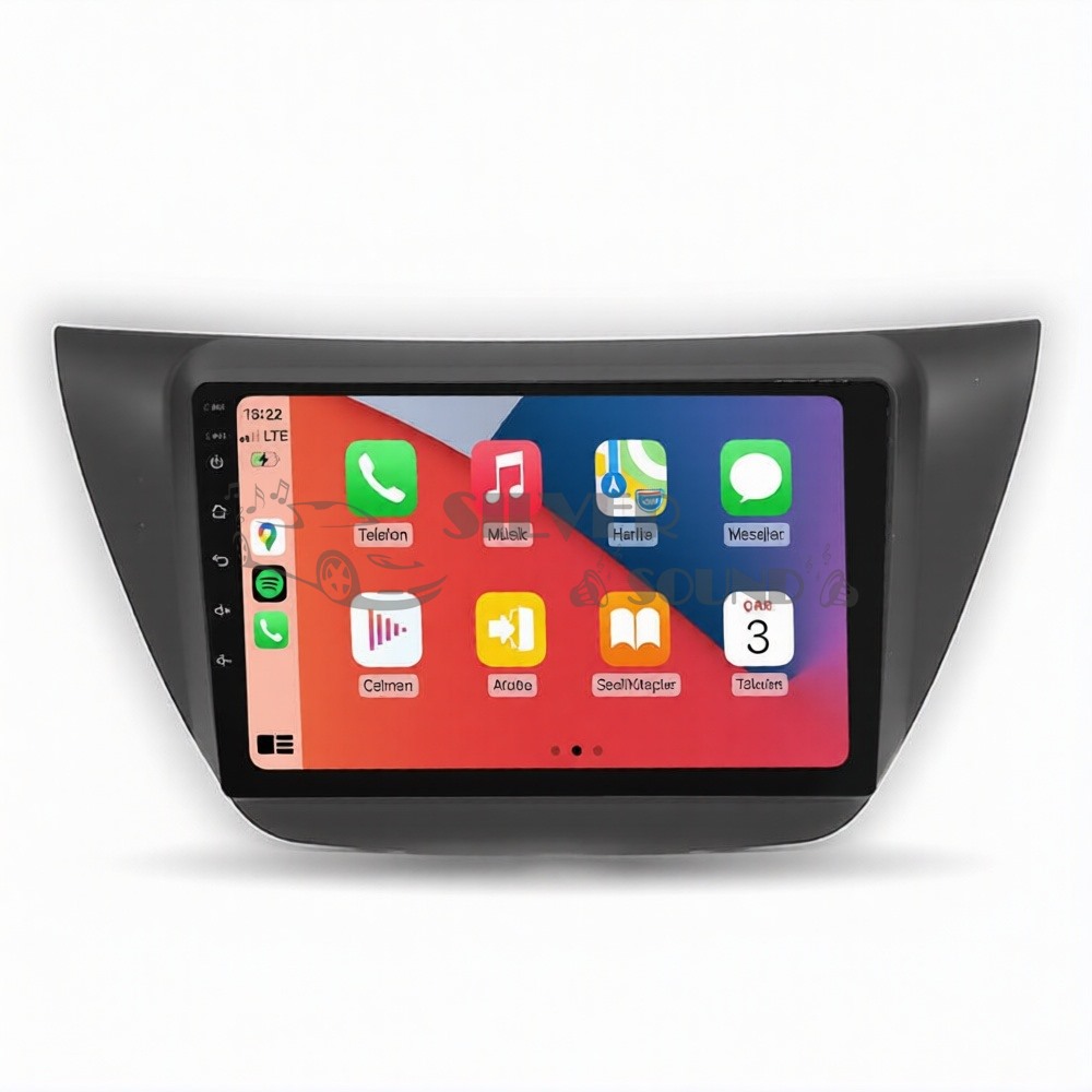 Mitsubishi Lancer 9 inç Carplay Androidauto Multimedya Sistemi