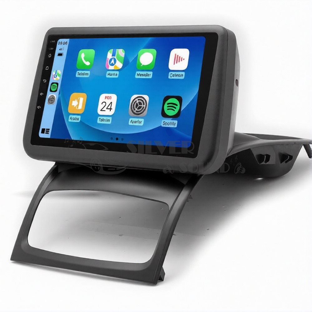 Renault Clio 2 9 inç Carplay Androidauto Android Multimedya Sistemi