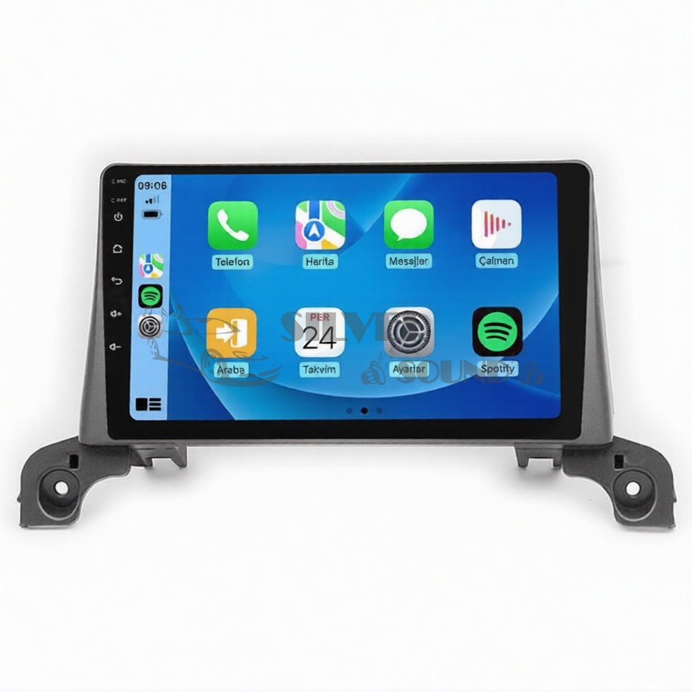 Peugeot 3008 5008 9 inç Carplay Androidauto Android Multimedya Sistemi