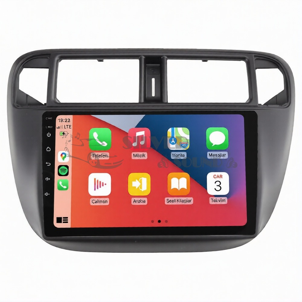 Honda Civic 9 İnç Carplay Androidauto Multimedya Sistemi