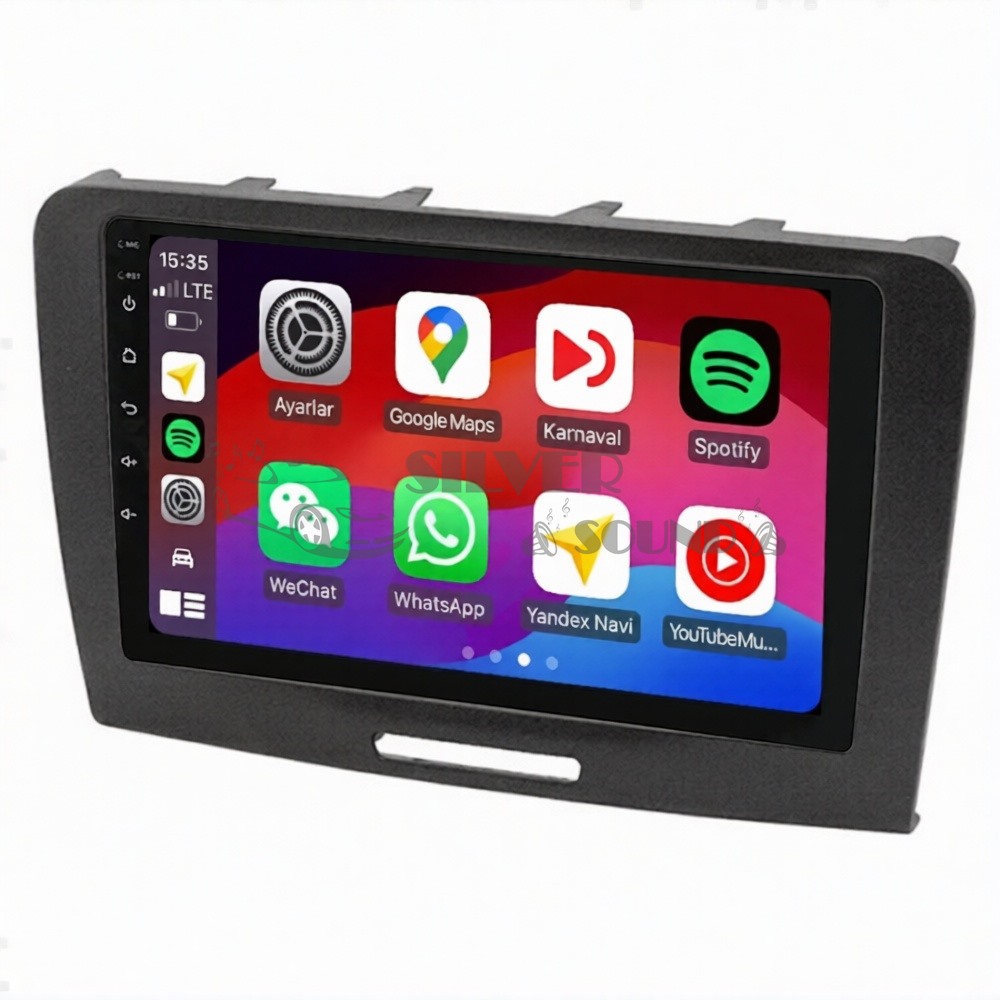 SKODA SuperB 9 inç Carplay Androidauto Multimedya Sistemi