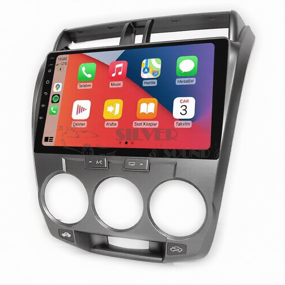 Honda City Analog 10.1 inç Carplay Androidauto Multimedya Sistemi
