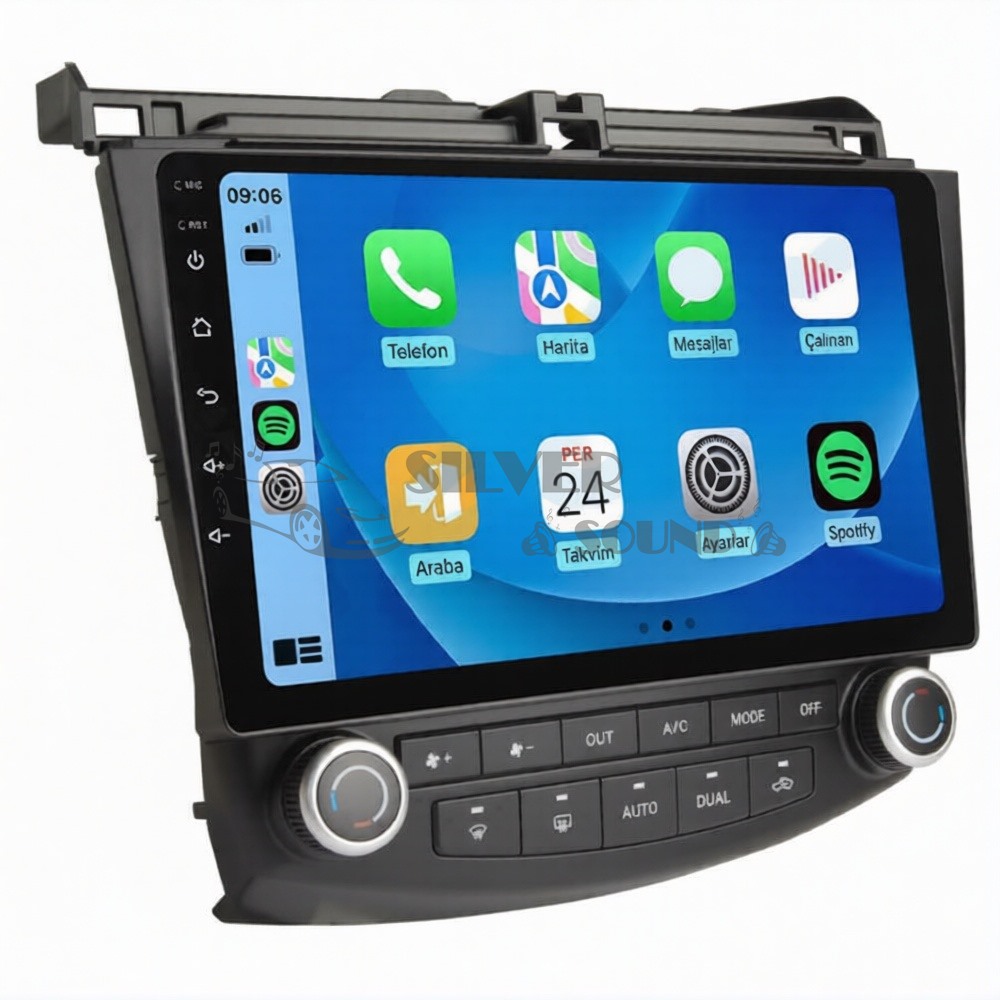 Honda Accord 10.1 inç Carplay Androidauto Android Multimedya Sistemi