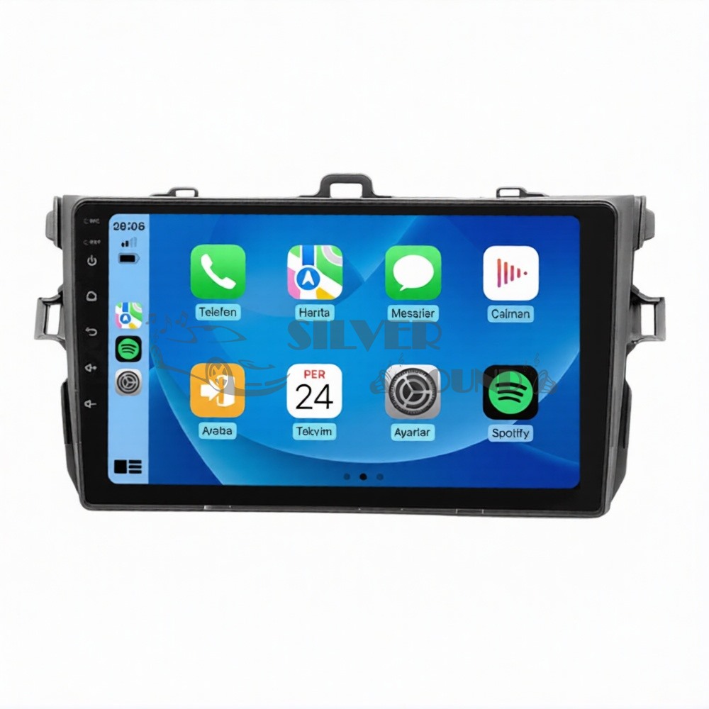 Toyota Corolla 9 İnç Carplay Androidauto Multimedya Sistemi