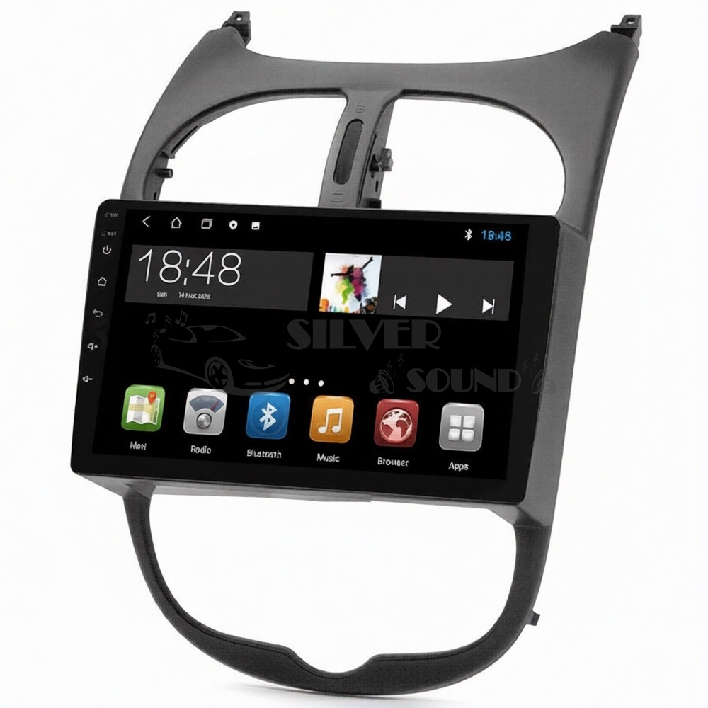 Peugeot 206 9 inç Android Navigasyon ve Multimedya Sistemi
