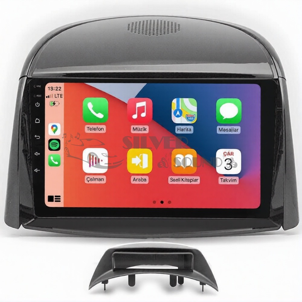 Renault Koleos 9 inç Carplay Androidauto Multimedya Sistemi