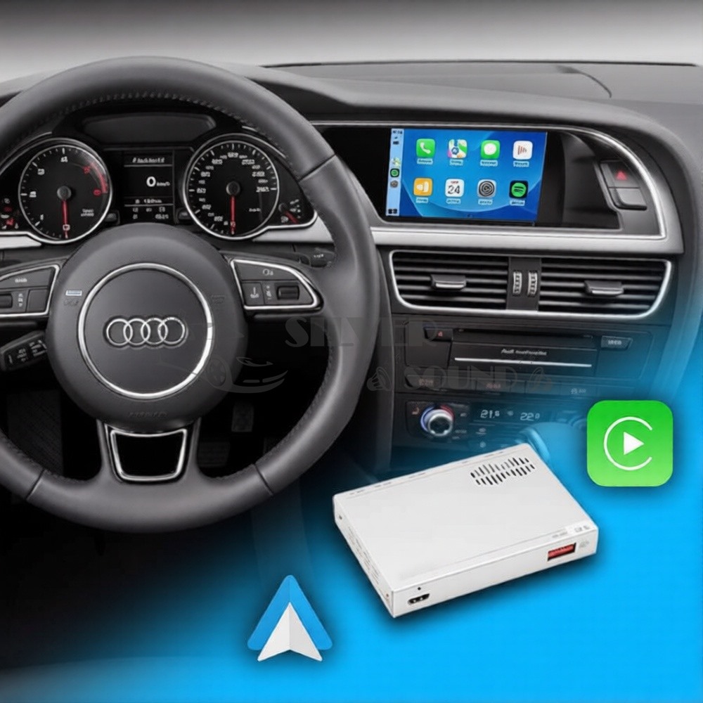 Audi MMI 3G Ana Ünite Carplay AndroidAuto ve Mirrorlink İnterface
