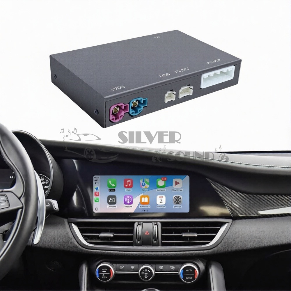 Alfa Giulia Carplay AndroidAuto ve Mirrorlink İnterface