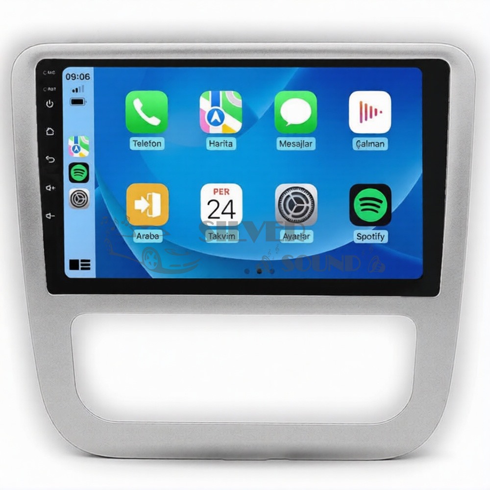 Volkswagen Scirocco 9 inç Carplay Androidauto Android Multimedya Sistemi