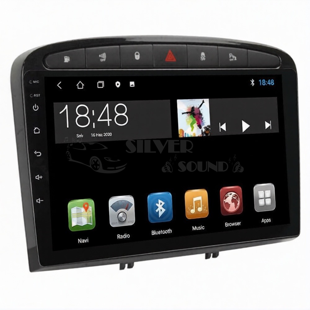 Peugeot 308 9 inç Android Navigasyon ve Multimedya Sistemi