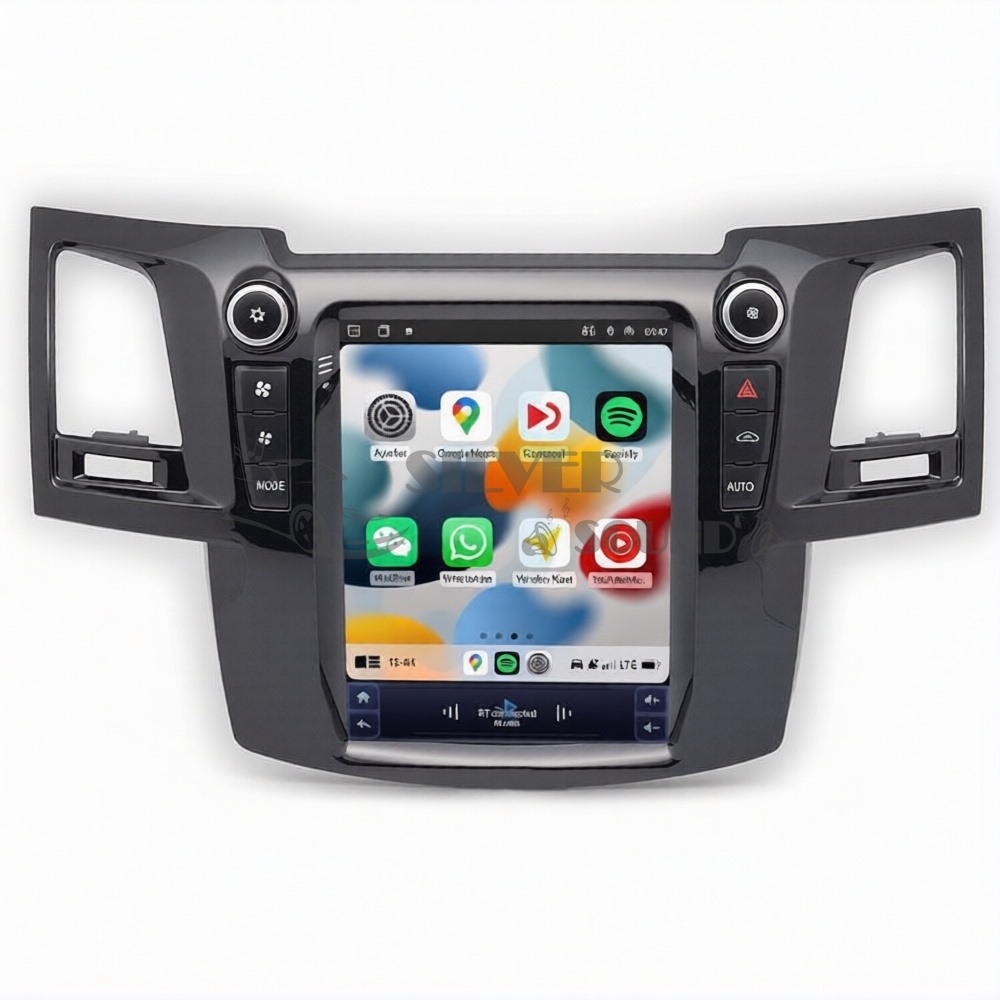Toyota Hilux 9.7 inç Tesla Carplay Androidauto Android Multimedya Sistemi