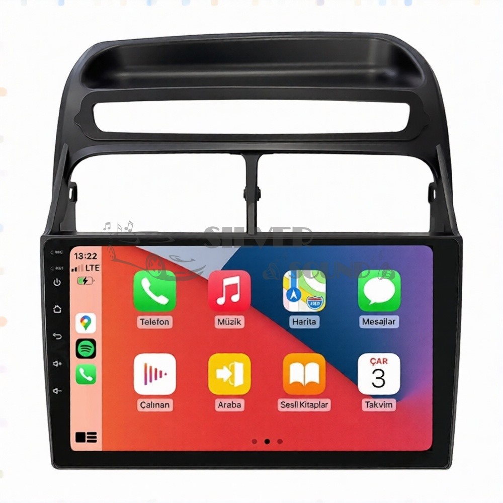 Fiat Linea 9 İnç Carplay Androidauto Android Multimedya Sistemi