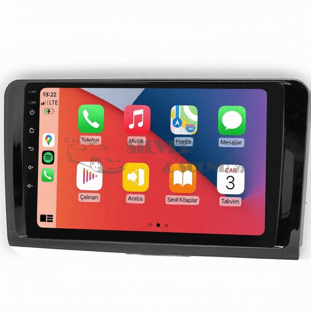 Mercedes M Class W164 GL-Class X164 9 inç Carplay Androidauto Multimedya Sistemi