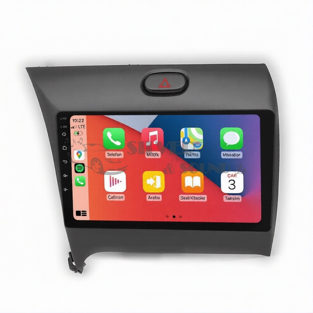 Kia Cerato 9 inç Carplay Androidauto Multimedya Sistemi