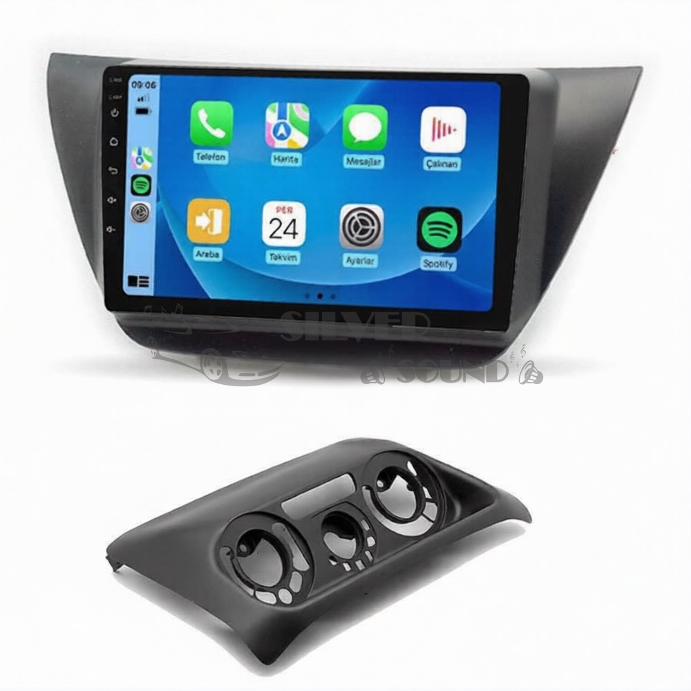 Mitsubishi Lancer 9 inç Carplay Androidauto Android Multimedya Sistemi
