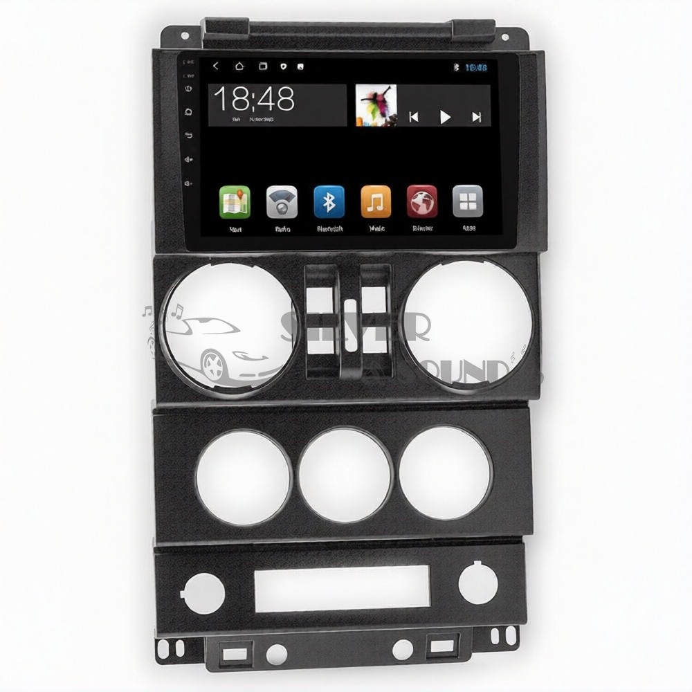Jeep Wrangler 9 inç Android Navigasyon ve Multimedya Sistemi