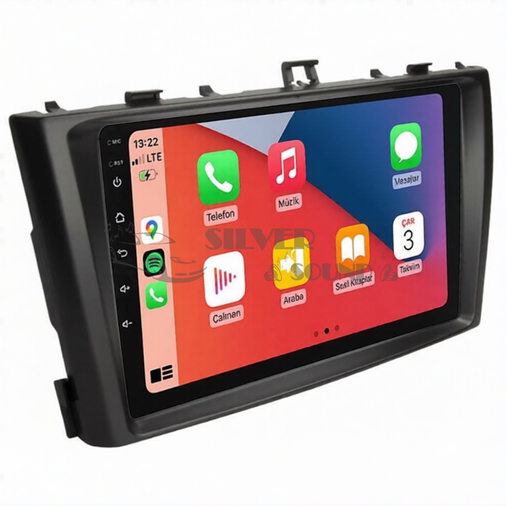 Toyota Avensis 9 inç Carplay Androidauto Multimedya Sistemi
