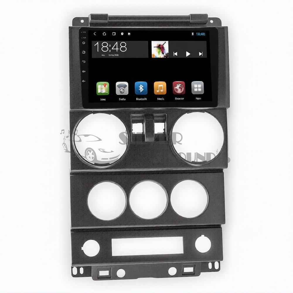 Jeep Wrangler 9 inç Android Navigasyon ve Multimedya Sistemi