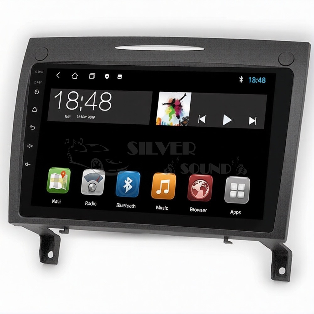 Mercedes SLK R171 9 inç Android Navigasyon ve Multimedya Sistemi