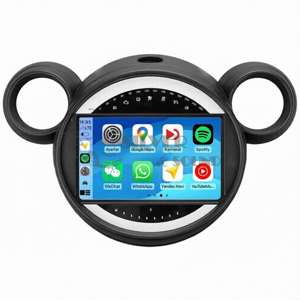 Mini Countryman Paceman R60 9 inç Carplay Androidauto Multimedya Sistemi