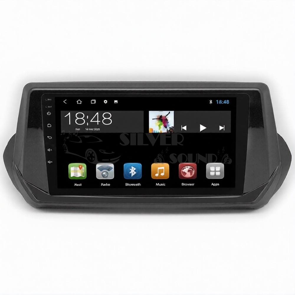 Peugeot 2008 9 İnç Android Navigasyon Multimedya Sistemi
