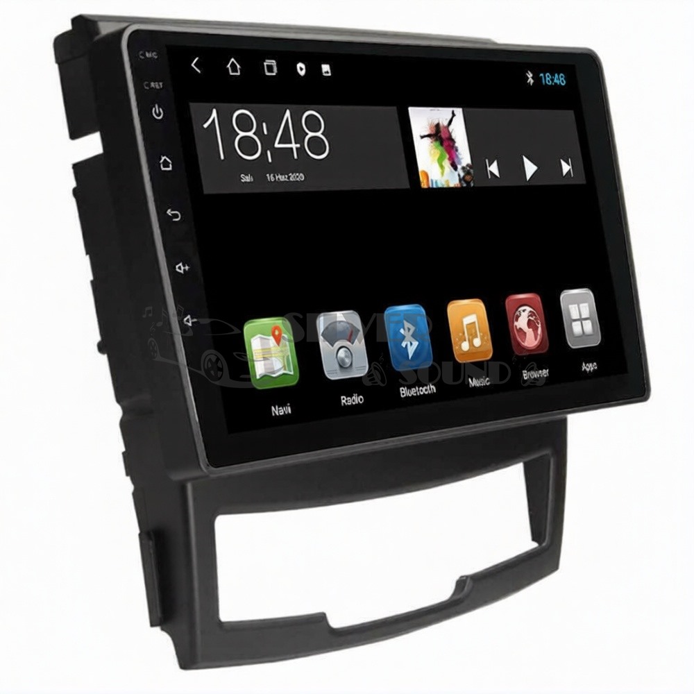 Ssangyong Korando 9 inç Android Navigasyon ve Multimedya Sistemi