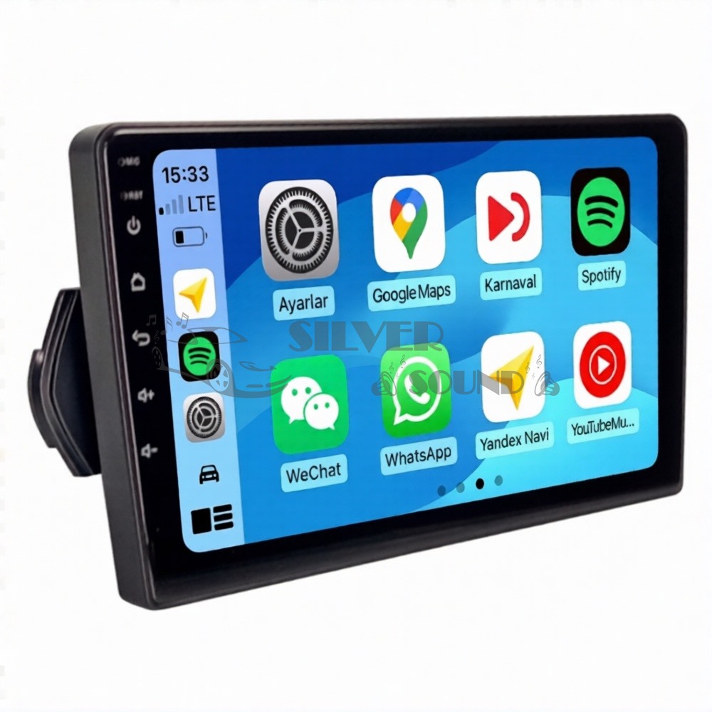 Fiat Egea 9 inç Carplay Androidauto Android Multimedya Sistemi