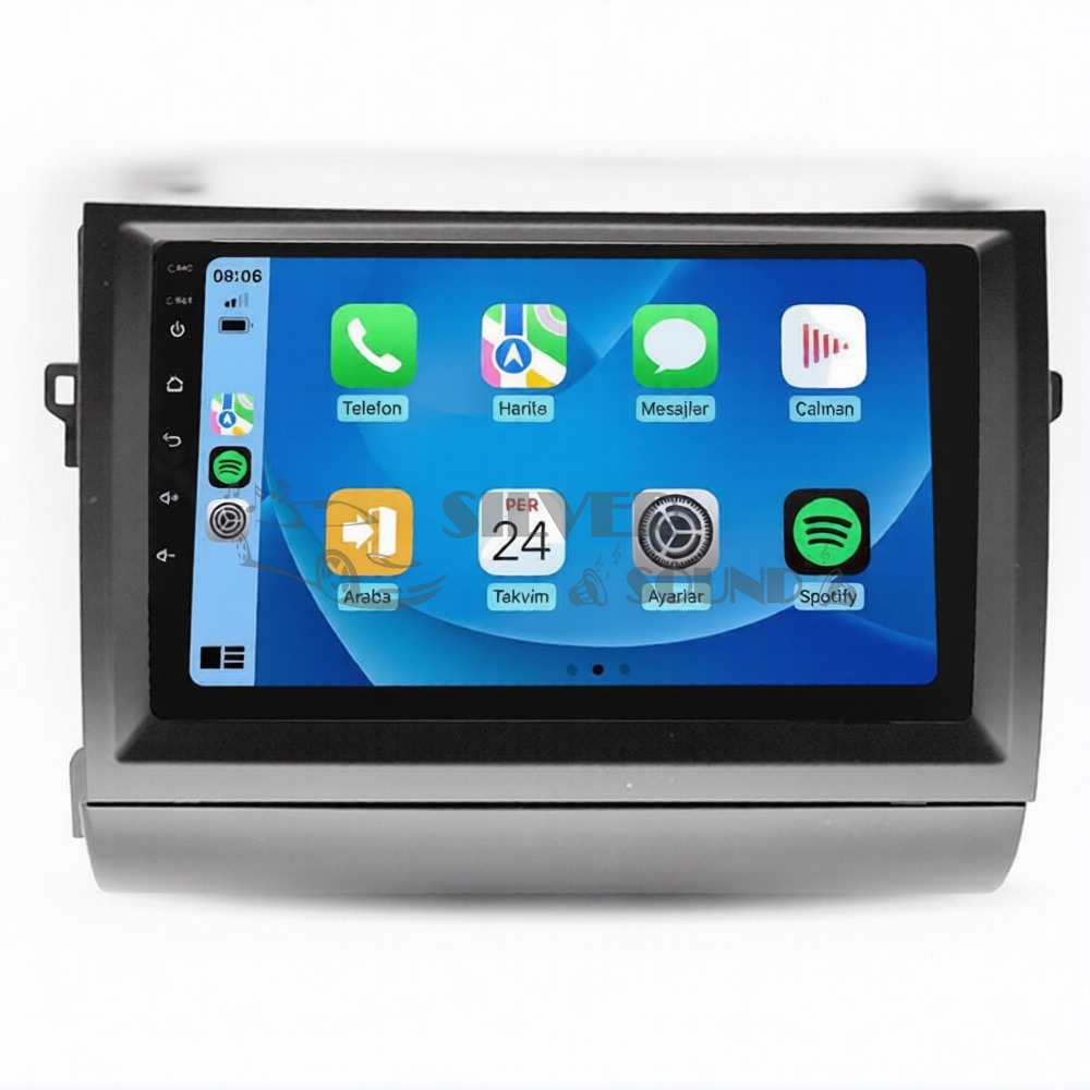 Toyota Prius 9 inç Carplay Androidauto Android Multimedya Sistemi