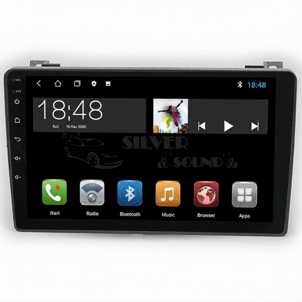 Saab 9-3 9 İnç Android Navigasyon Multimedya Sistemi