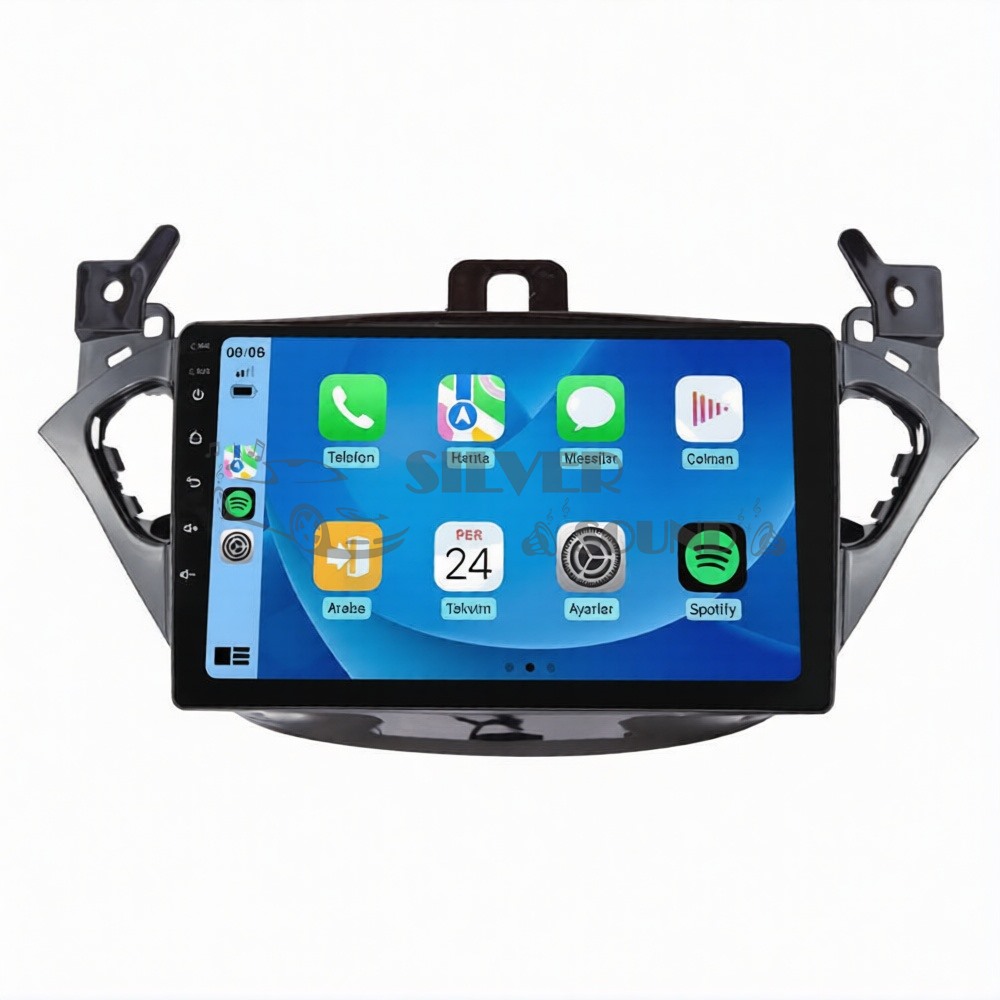 Opel Corsa E Adam 9 inç Carplay Androidauto Android Multimedya Sistemi