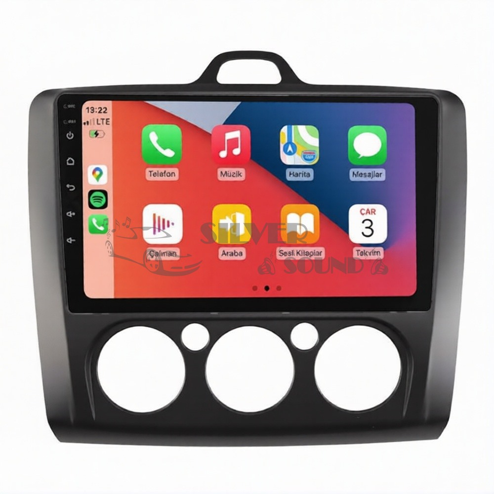 Ford Focus 9 İnç Carplay Androidauto Multimedya Sistemi