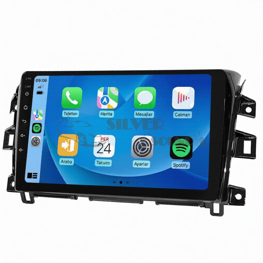 Nissan Navara 10.1 inç Carplay Androidauto Android Multimedya Sistemi