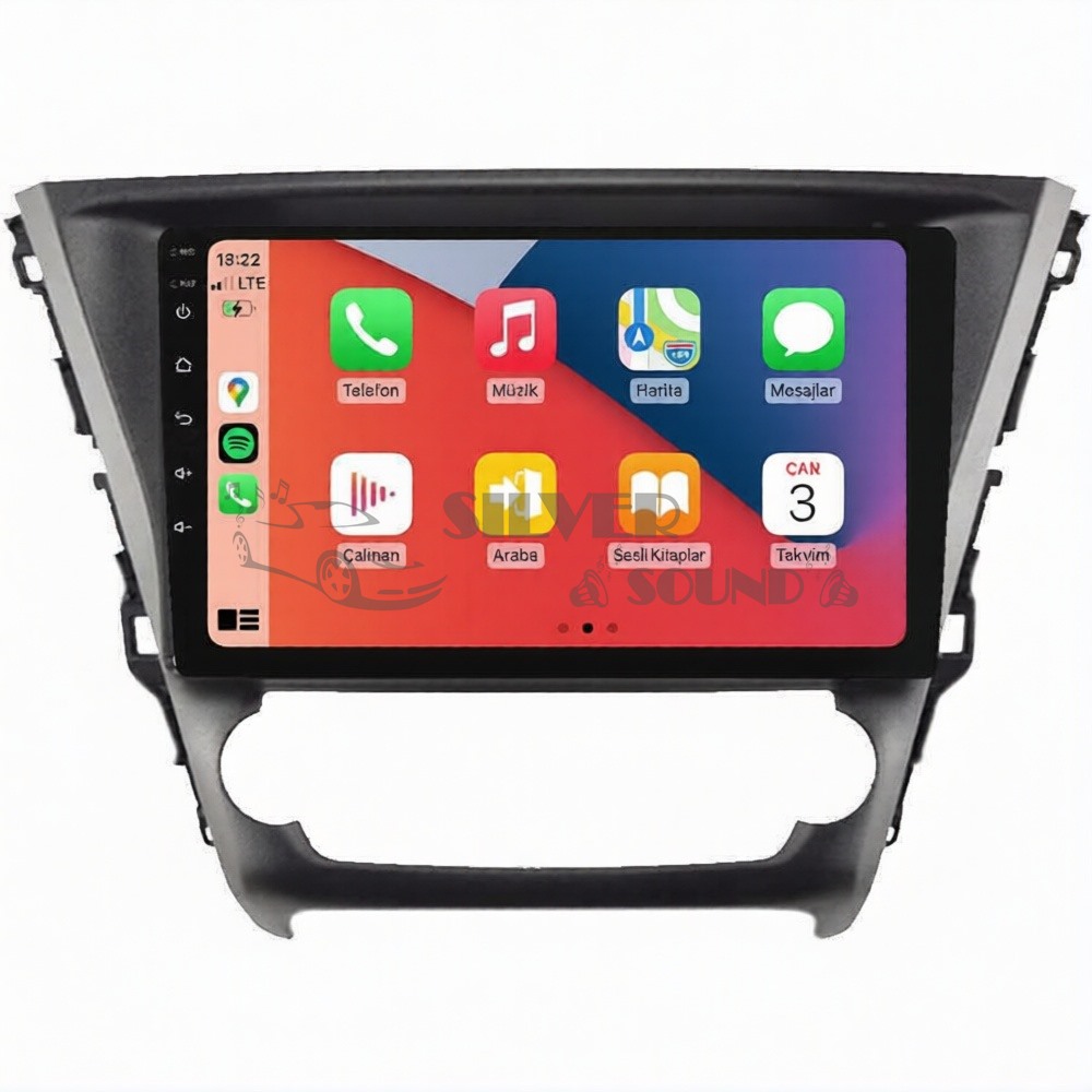 Toyota Avensis 10.1 inç Carplay Androidauto Multimedya Sistemi