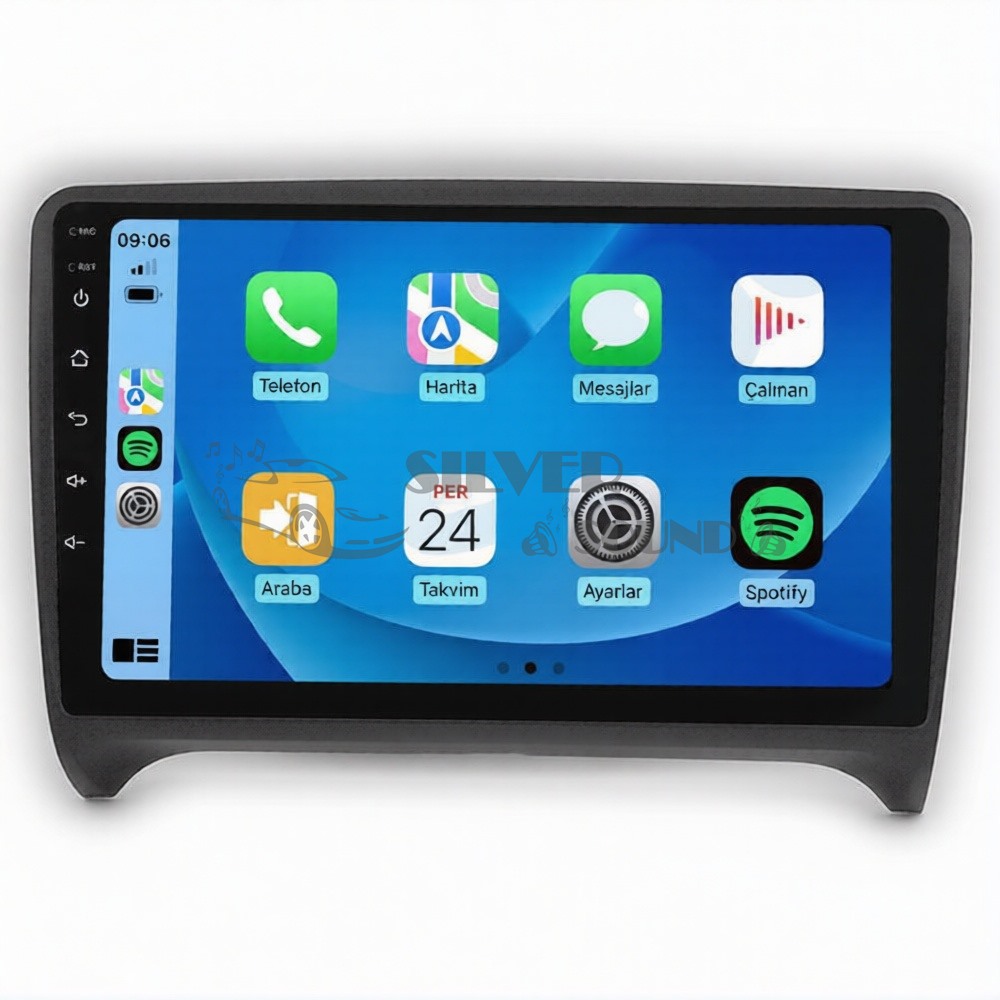 Audi TT 9 inç Carplay Androidauto Android Multimedya Sistemi