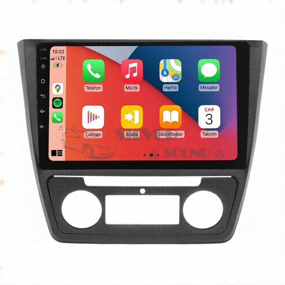 Skoda Yeti 9 inç Carplay Androidauto Multimedya Sistemi