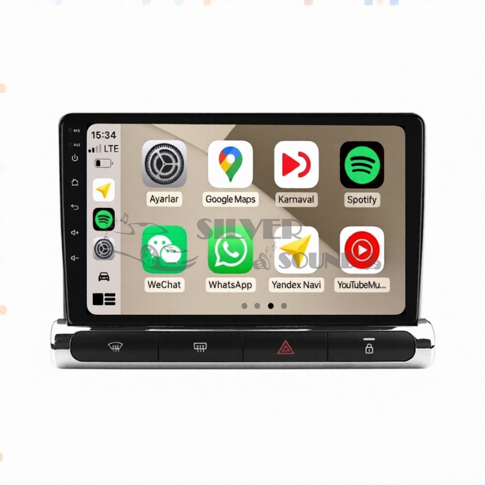 CITROEN C3 9 inç Android Navigasyon ve Multimedya Sistemi