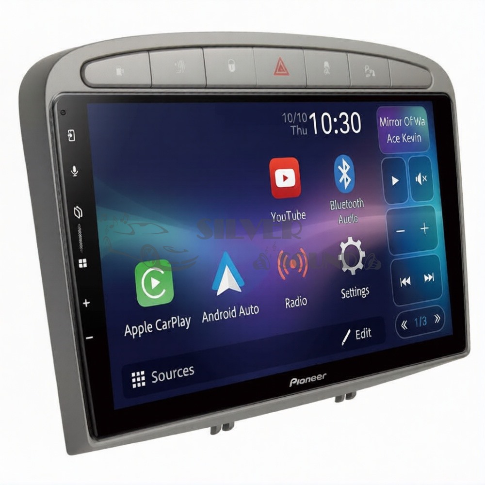 Pioneer PF97BT Peugeot 308 9 inç Carplay Androidauto Multimedya Sistemi